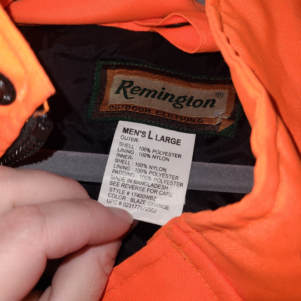 Remington Men's Vibrant Orange Field Jacket - Picture 3 of 6